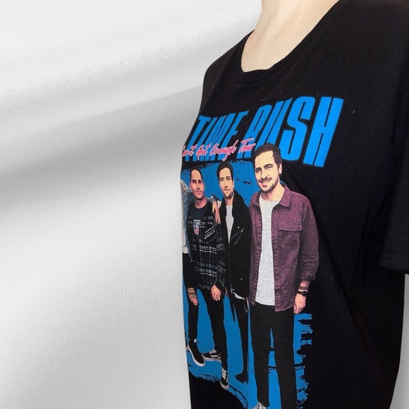 Big Time Rush “Can’t Get Enough” 2023 N. American Concert Tour T-Shirt BLK SZ LG - Picture 2 of 6